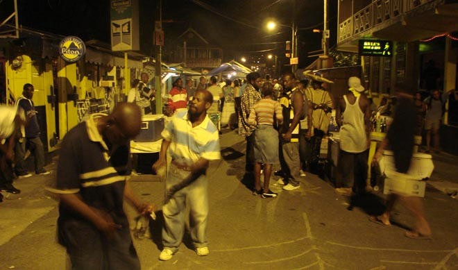St Lucia - visiting the local Jump-Up © BW Media